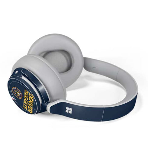 NBA Denver Nuggets Standard - Light Blue Surface Headphones Skin